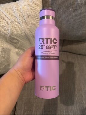 RTIC STAINLESS STEEL 20OZ JOURNEY BOTTLE METAL STAINLESS STEEL LAVENDER